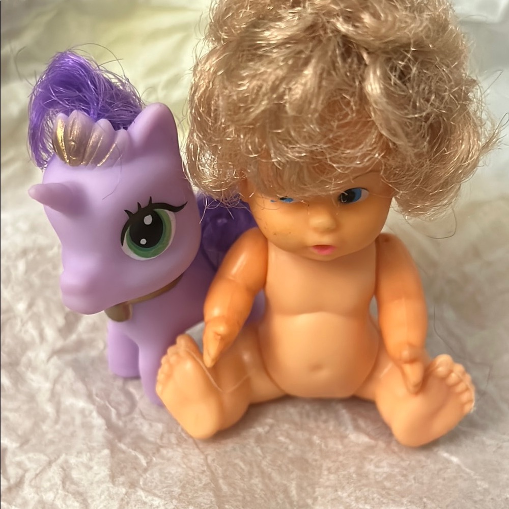 Purple Pony and Doll Set - Picture 3 of 3